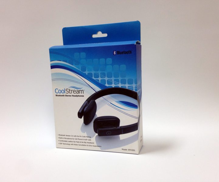 coolstream headphones package design