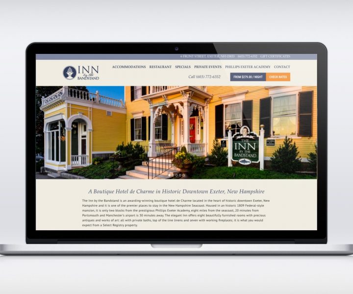 inn-by-the-bandstand website design